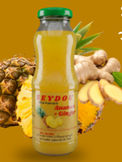 Jus 100 % naturel d’Ananas