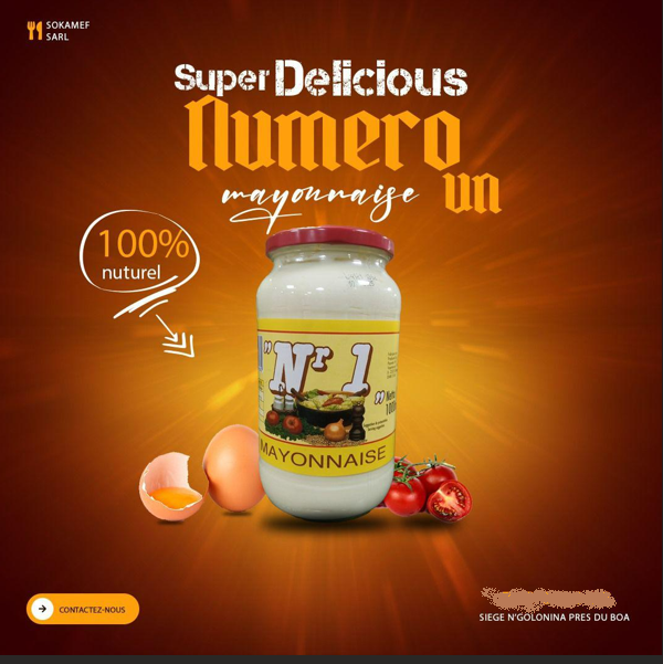 Mayonnaises bouteille Grand format