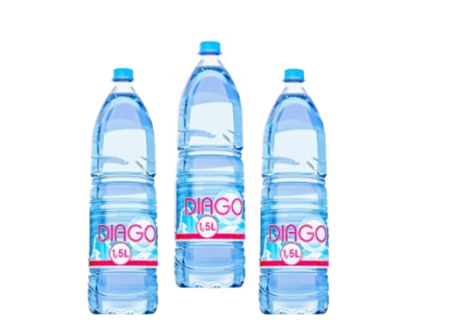 Eau minérale Diago bidon de 1,5L en carton de 12