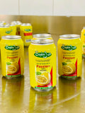 Jus de fruit de la passion 100% naturel SEYDOU Pack de 6 canettes de 300 ml