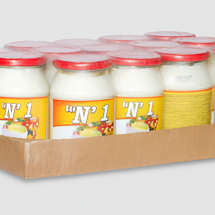 MAYONNAISE NUMERO UN MOY/CT DE 12BTES