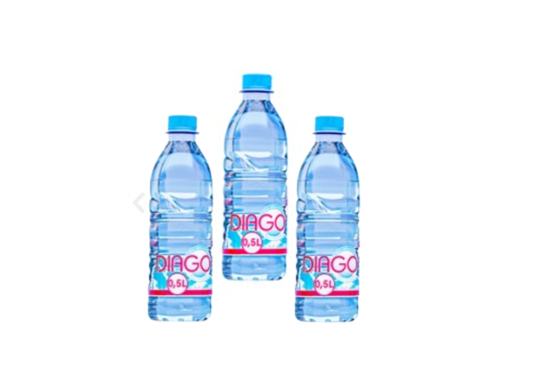 Eau minérale Diago bidon de 0,33L en carton de 24
