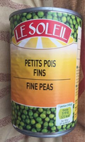 PETIT POIS PETIT SOLEIL/CT DE 12BTES
