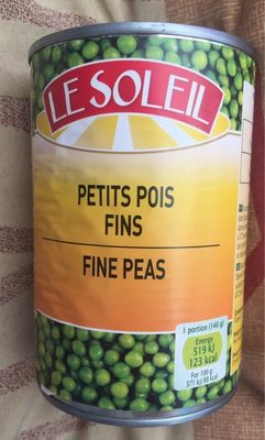 PETIT POIS PETIT SOLEIL/CT DE 12BTES