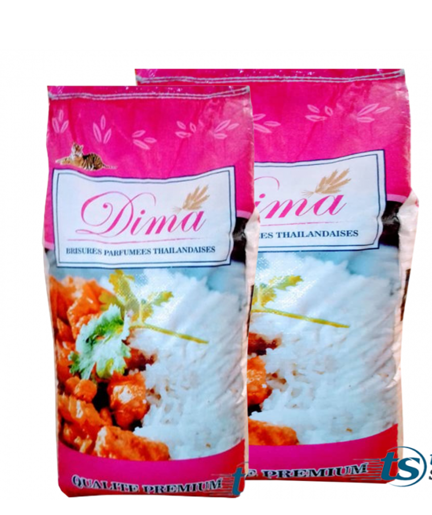 Riz importé parfumé sac de 50 kg