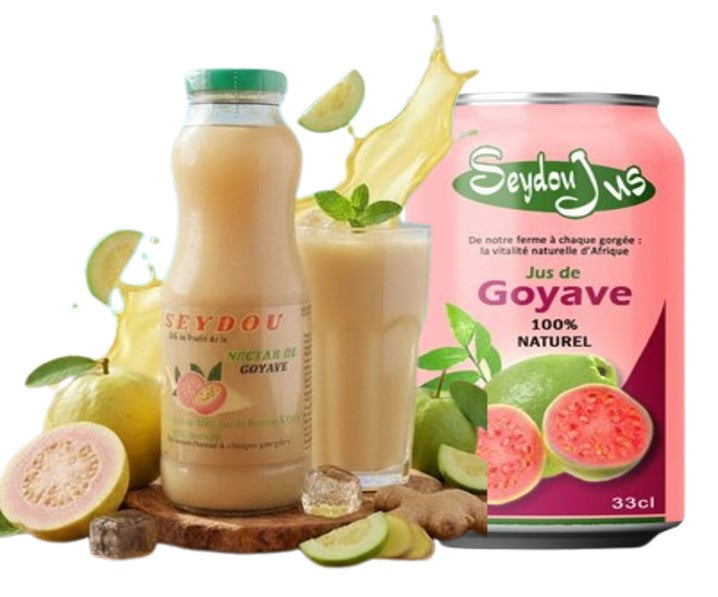Jus 100 % naturel de Goyave
