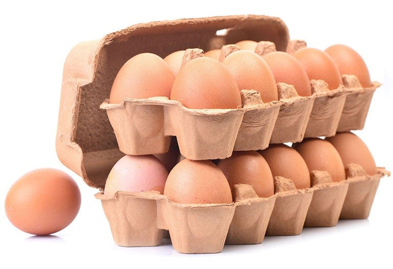 Oeufs de poule pondeuse