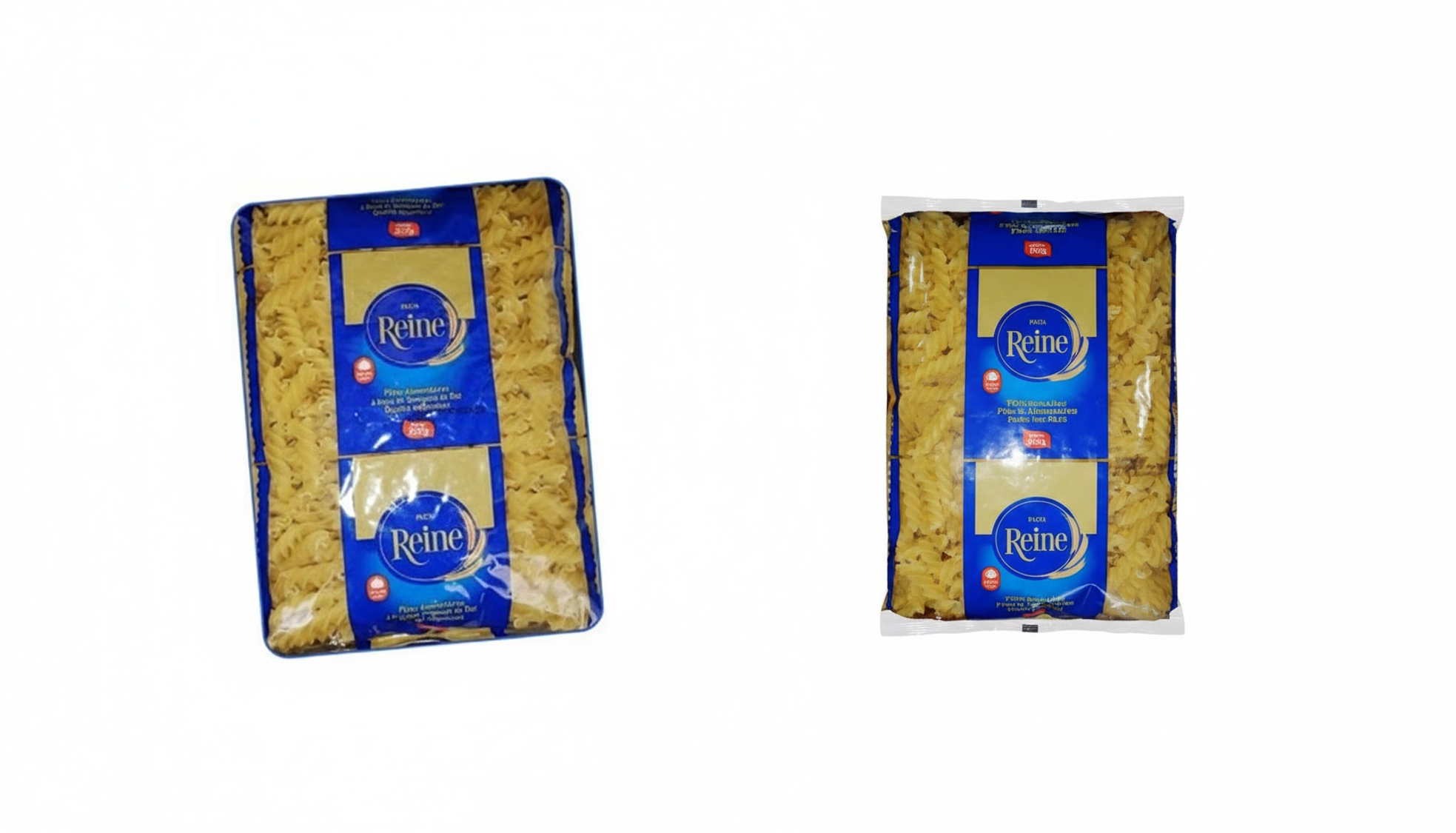 Pâtes courtes Reine sachet de 500g en carton de 20 sachets (10kg)