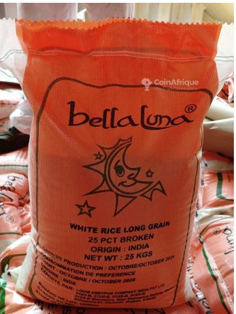 RIZ SEC BELLA LUNA 25KG/SAC