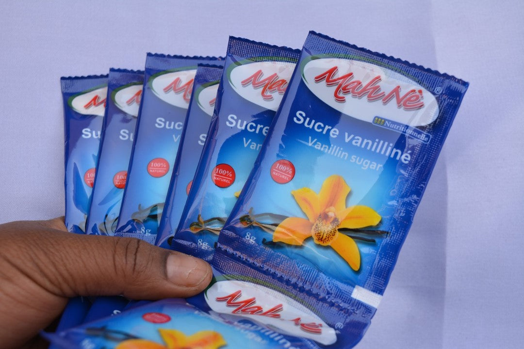 SUCRE VANILLE MAHNE 4PQTS 100PCS