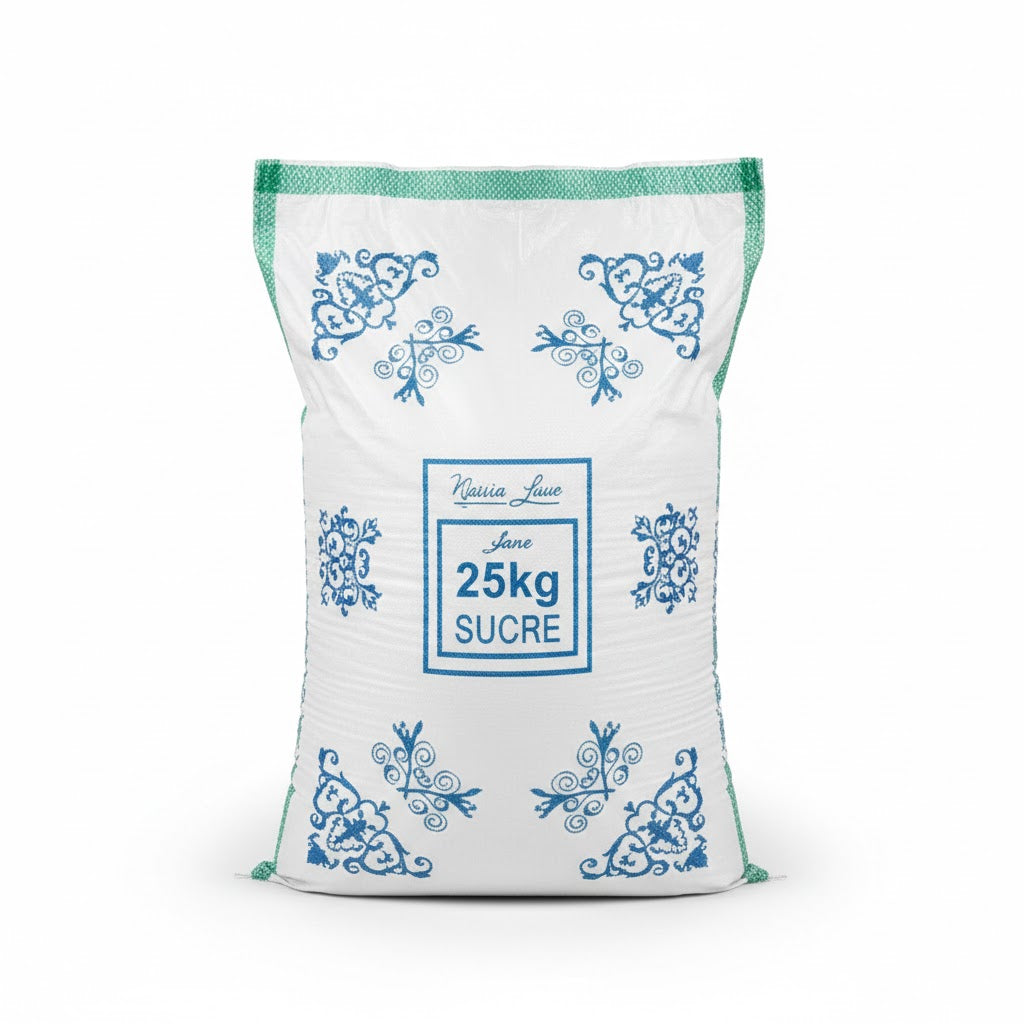 Sucre de cannes local non raffiné SAC DE 25KG
